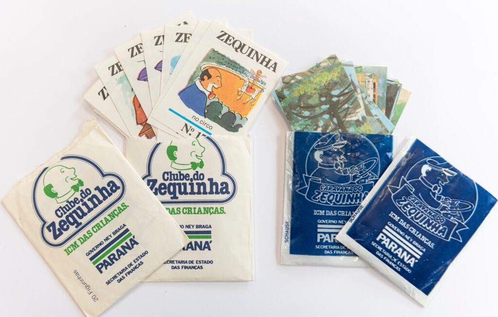 Envelopes-com-figurinhas-da-primeira-e-da-terceira-fases-da-campanha-de-arrecadacao-de-ICM-Credito-Imagem-Murilo-Ribas-Governo-do-Parana-Secret-1024x653 Zequinha: o doce sabor de infância