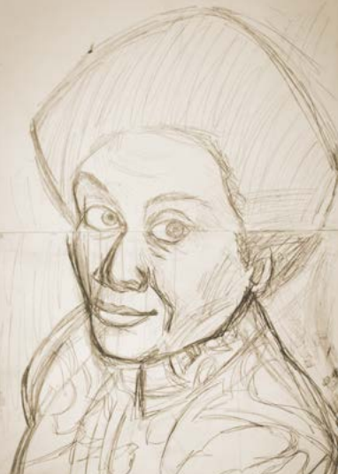 Caricatura A dona do riso paranaense