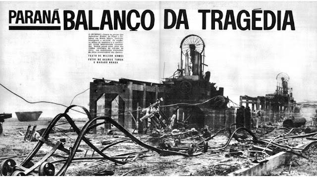 O-Cruzeiro-1 Seca. Geada. Fogo