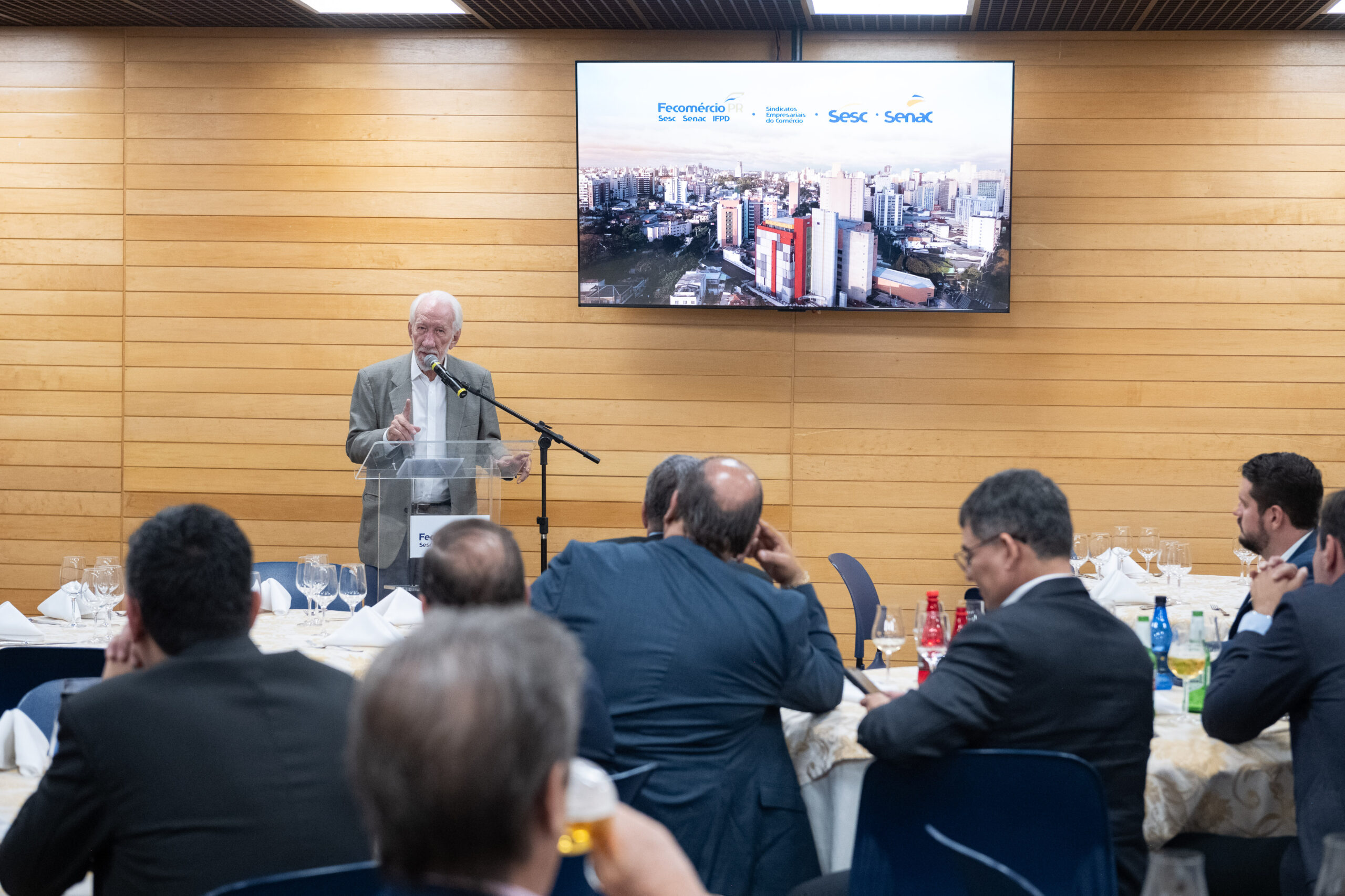 Visita de prefeitos do Mato Grosso do Sul (MS) à Fecomércio PR (24/03/2026) - Foto: Cassiano Rosário / Sesc PR