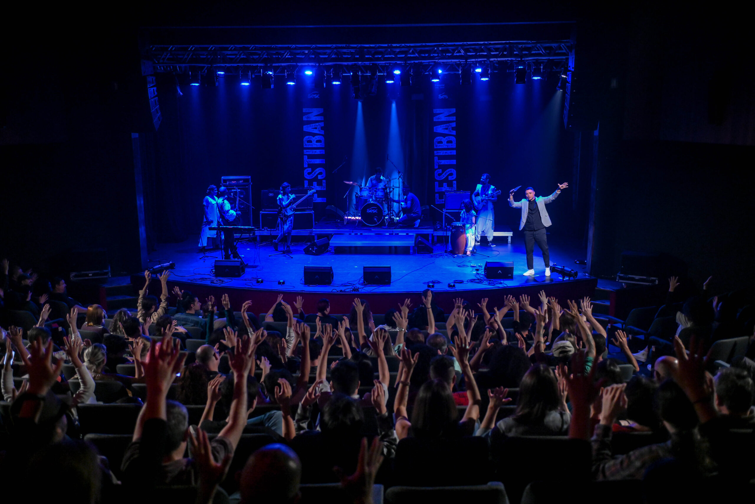 Festiban, no Teatro Sesc da Esquina | Crédito da Imagem: Ivo Lima